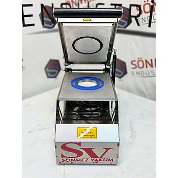 S�nmez Vakum 90 Mm Tekli Bardak Kapatma Makinesi
