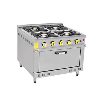 noxmaster 4'l Kuzine Frnl Ce Belgeli Gaz/lpg100x100x85 Cm