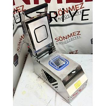 S�nmez Vakum Tekli 110*110 Kare Tatl� Taba�� Kapatma Makinesi