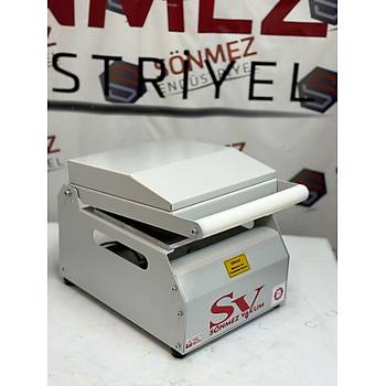 S�nmez Vakum 177 Oval Karton Tabak Kapatma Yap��t�rma Makinesi