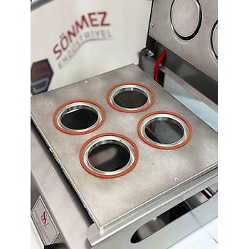 S�nmez Vakum 90 Mm 4 L� Bardak Kapatma Makinesi