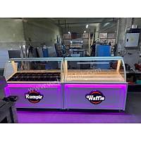 Kumpir Waffle Dolabı 300 Cm