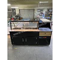 Kumpir Tezgah Kasa Bankolu 200 Cm