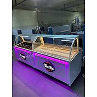 Kumpir Waffle Dolabı 300 Cm