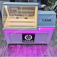 Waffle Tezgah Kasa Bankolu 150 Cm