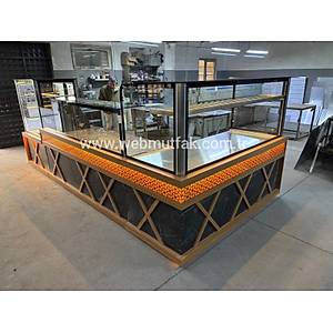 Is�tmal� B�rek Tezgah� & Baklava Tezgah� Seti 450 cm | Pasta Dolab� + Kasa Bankosu