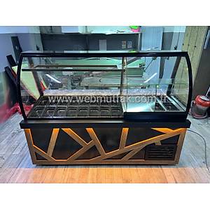 200 cm So�utmal� Kumpir Dolab� Bombe Caml� Depolu Model