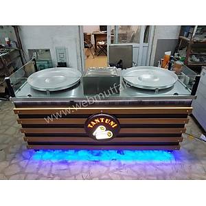 Tantuni Tezgah� �ift Tepsili 160 Cm