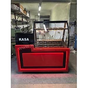 Kumpir Dolab� Kasa Bankolu 150Cm