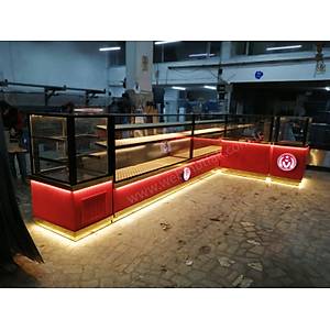 B�reklik ve Ekmek Tezgah� Pasta Dolab� Seti