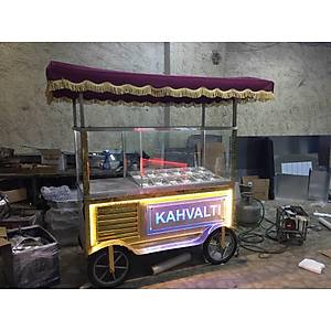 Kahvalt� Arabas� So�utmal� Gold Paslanmaz