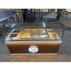 Do�algazl� Benmari Tezgah� 8�li | Kuru Sistem End�striyel Yemek Servis �nitesi