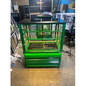 Ye�il Renk Pasta Dolab� 100 Cm