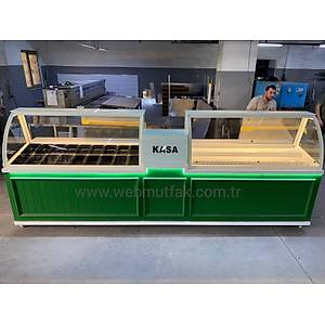 Waffle ve Kumpir Reyonu 350 Cm