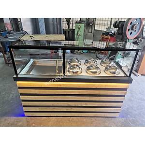 6 Adet �orba-Pilav Tezgah� Ah�ap Dekor