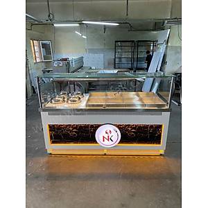 Yemek Tezgah� Sulu Sistem 8+4 Brezilyan