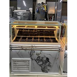 120 cm So�utmal� Kumpir & Meze Dolab� 14 K�vetli Bankolu