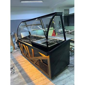 200 cm So�utmal� Kumpir Dolab� Bombe Caml� Depolu Model