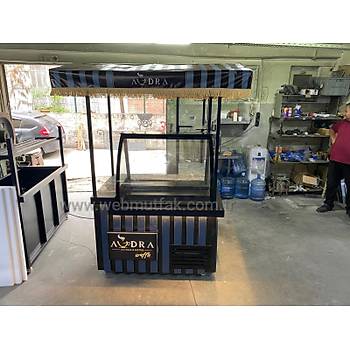 D�� Mekan Waffle Dolab� ve �al��ma Bankosu