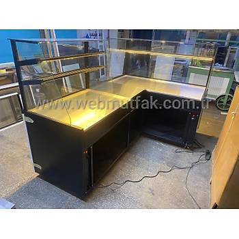 Is�tmal� B�rek Tezgah� L Set 200x200 cm Sulu Sistem Bankolu