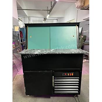 Waffle Dolab� Siyah D�z