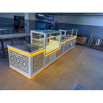 Baklava Tezgah� Tatl� Dolab� Ful Set