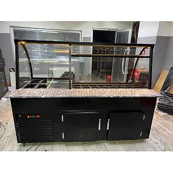 200 cm So�utmal� Kumpir Dolab� Bombe Caml� Depolu Model