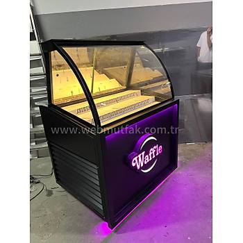 Waffle Dolab� Siyah D�z