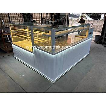 150 cm So�utmal� Tatl� Dolab� & 300 cm Baklava Tezgah� Is�tmal� Set