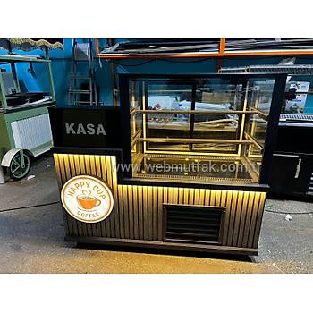 Web Mutfak Kasa Bankolu Tatl� Dolab� 150x70x130 Cm