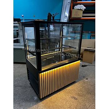 100 cm Pasta Dolab� +4 Derece So�utmal� Tatl� Te�hir Dolab� LED�li