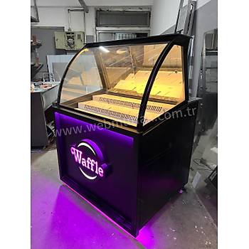 Waffle Dolab� Siyah D�z