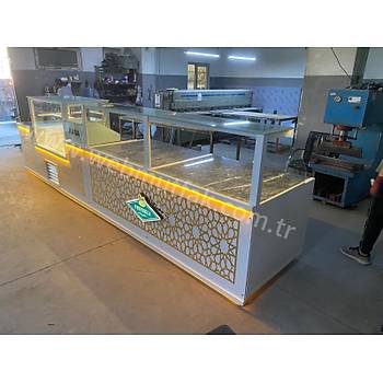 Baklava Tezgah� Tatl� Dolab� Ful Set