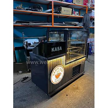 Web Mutfak Kasa Bankolu Tatl� Dolab� 150x70x130 Cm