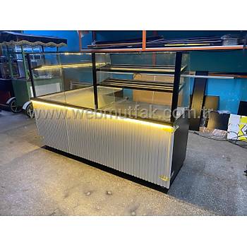 Is�tmal� B�rek Tezgah� L Set 200x200 cm Sulu Sistem Bankolu