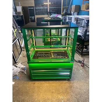 Ye�il Renk Pasta Dolab� 100 Cm