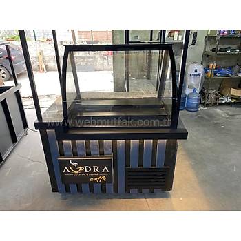 D�� Mekan Waffle Dolab� ve �al��ma Bankosu
