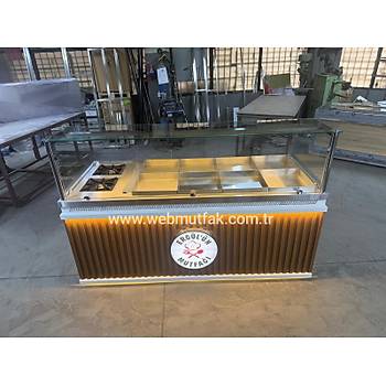 Do�algazl� Benmari Tezgah� 8�li | Kuru Sistem End�striyel Yemek Servis �nitesi
