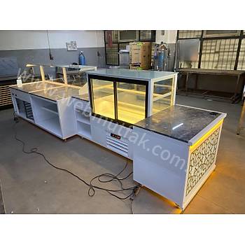 Baklava Tezgah� Tatl� Dolab� Ful Set