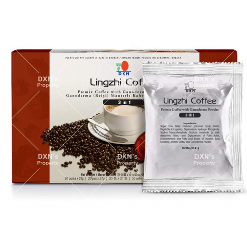 DXN Lingzhi 3 in 1 Coffee Ganodermal  birarada kahve