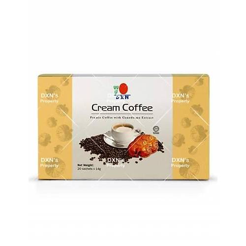 DXN Cream Coffee Ganodermal ikisi birarada kahve