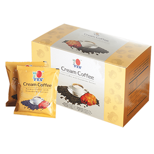DXN Cream Coffee Ganodermal ikisi birarada kahve