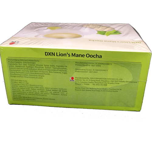 DXN Lion's Mane Oocha (Aslan yelesi mantarlı bitki çayı)