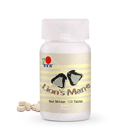 Lion's Mane 120 Tablet Saf Aslan Yelesi Mantar