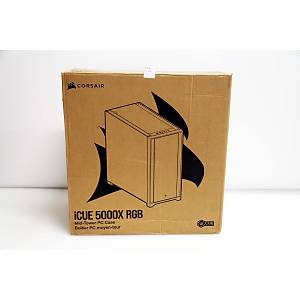 Corsair CC-9011212-WW Icue 5000X Tamperli Cam Yan Panel Mid Tower Bilgisayar Kasas� - OUTLET - Kutusu Hasarl�