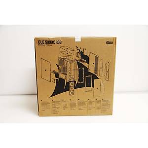 Corsair CC-9011212-WW Icue 5000X Tamperli Cam Yan Panel Mid Tower Bilgisayar Kasas� - OUTLET - Kutusu Hasarl�