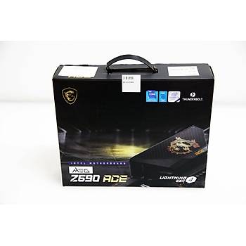 MSI MEG Z590 ACE Intel Z590 Soket 1200 DDR4 5600MHz 4xM.2 ATX Anakart-OUTLET-KUTUSU A�ILMI� / KULLANILMAMI�