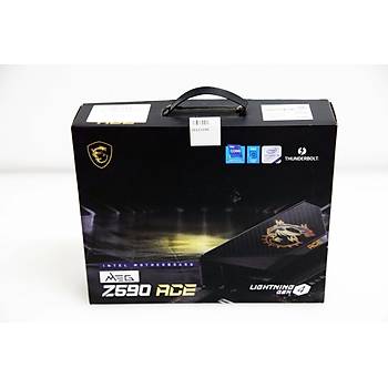 MSI MEG Z590 ACE Intel Z590 Soket 1200 DDR4 5600MHz 4xM.2 ATX Anakart-OUTLET-KUTUSU AILMI / KULLANILMAMI