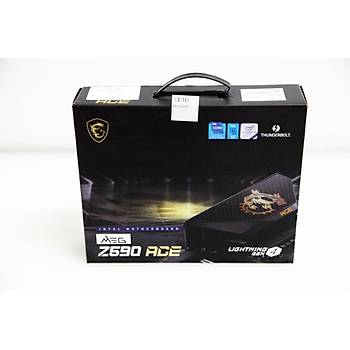 MSI MEG Z590 ACE Intel Z590 Soket 1200 DDR4 5600MHz 4xM.2 ATX Anakart-OUTLET-KUTUSU A�ILMI� / KULLANILMAMI�