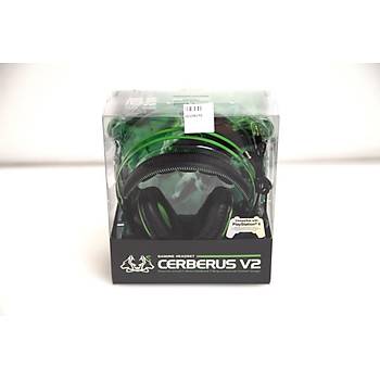 Asus Cerberus V2 Green Oyuncu Kulaklk-OUTLET-TEHR RN